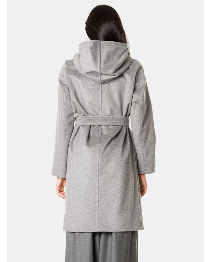 MAXMARA STUDIO Cappotto con cappuccio