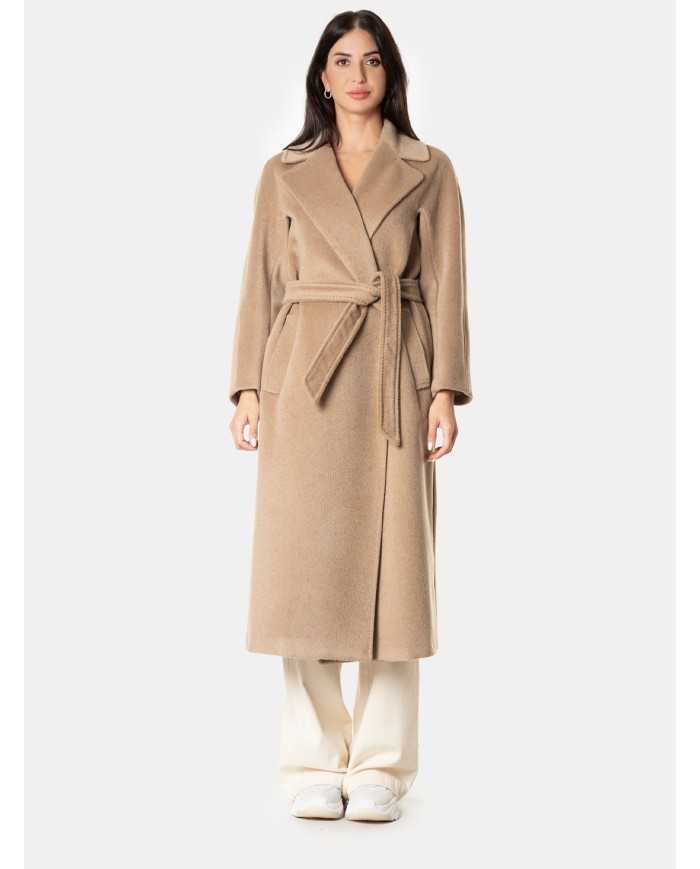 MAXMARA WEEKEND Cappotto orsetto lana e alpaca