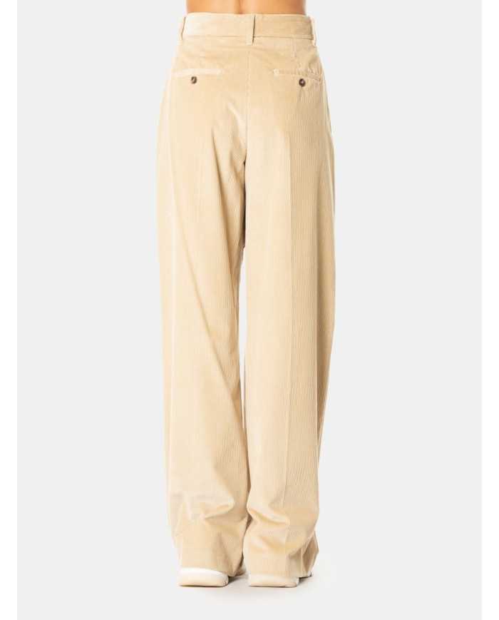 MAXMARA WEEKEND Pantalone in velluto