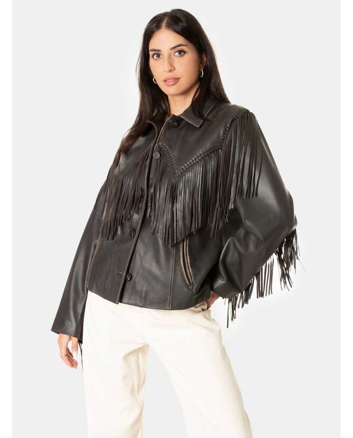 MAXMARA WEEKEND Giacca in pelle