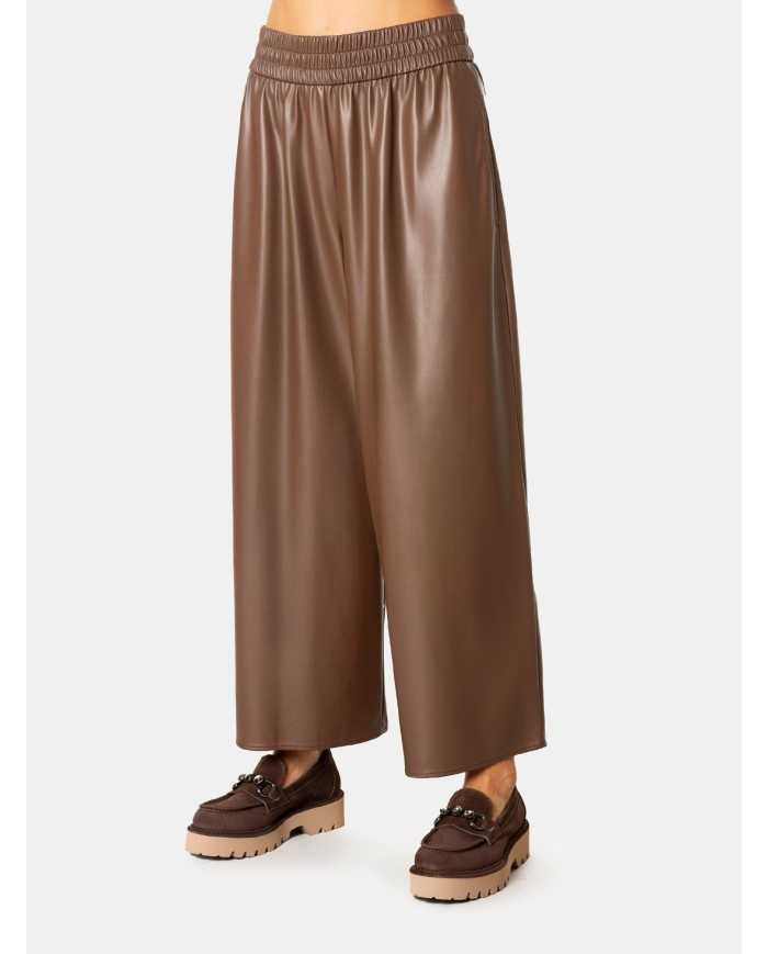 MAXMARA WEEKEND Pantalone in ecopelle