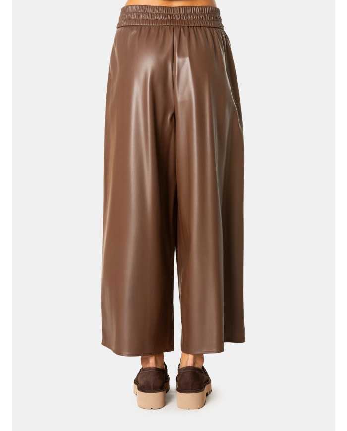 MAXMARA WEEKEND Pantalone in ecopelle