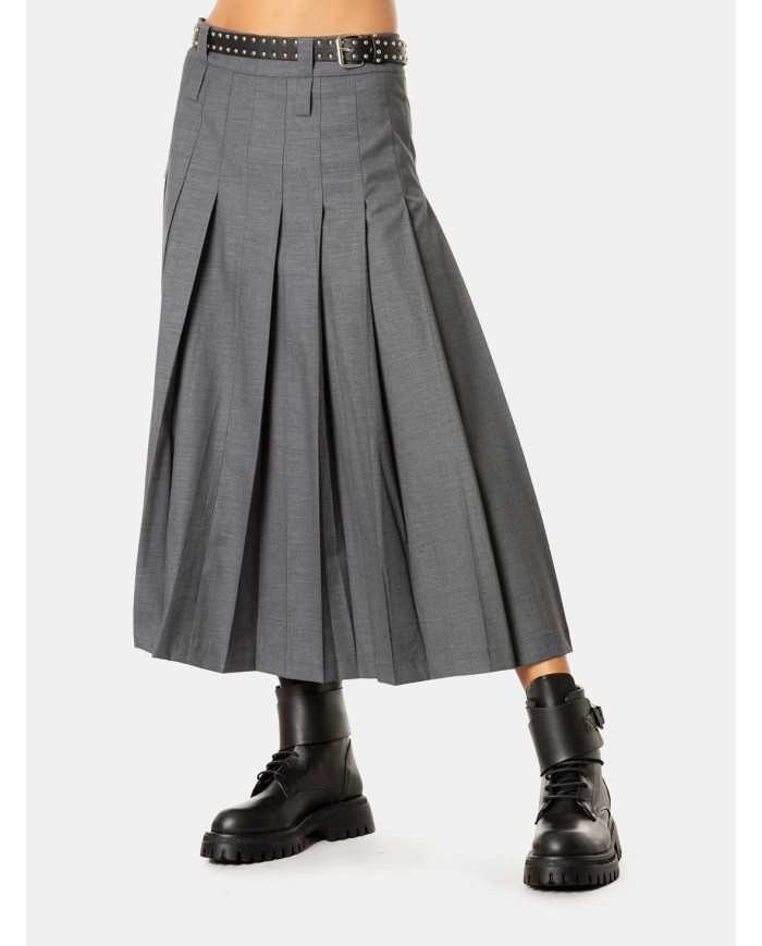 ISABELLE BLANCHE paris Gonna lunga con pieghe