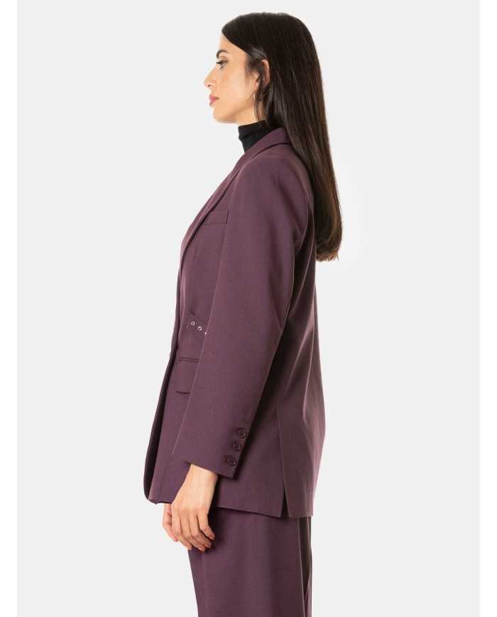 ISABELLE BLANCHE paris Blazer doppiopetto con fibbie