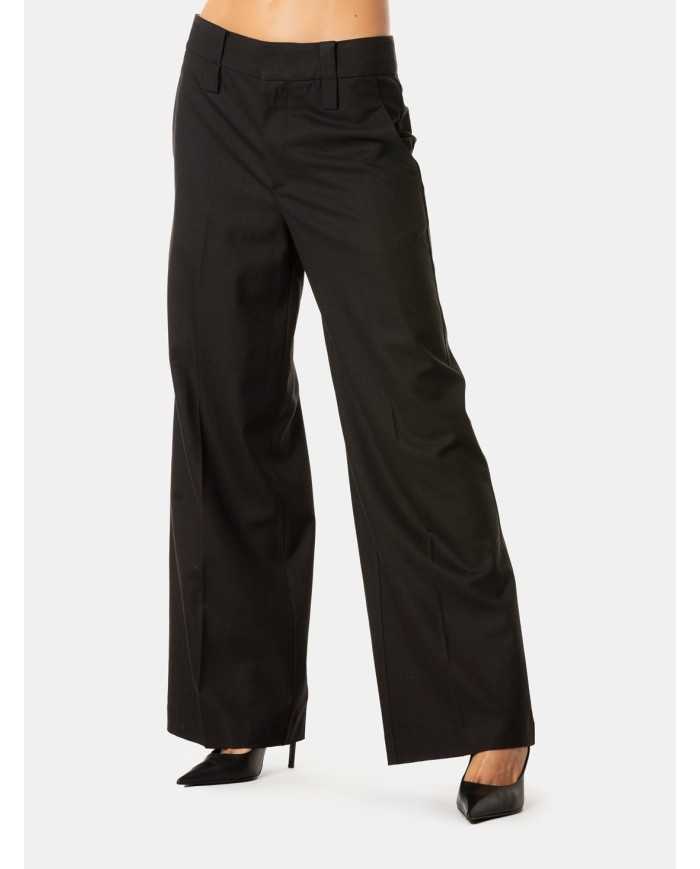 ISABELLE BLANCHE paris Pantalone ampio con doppio passante