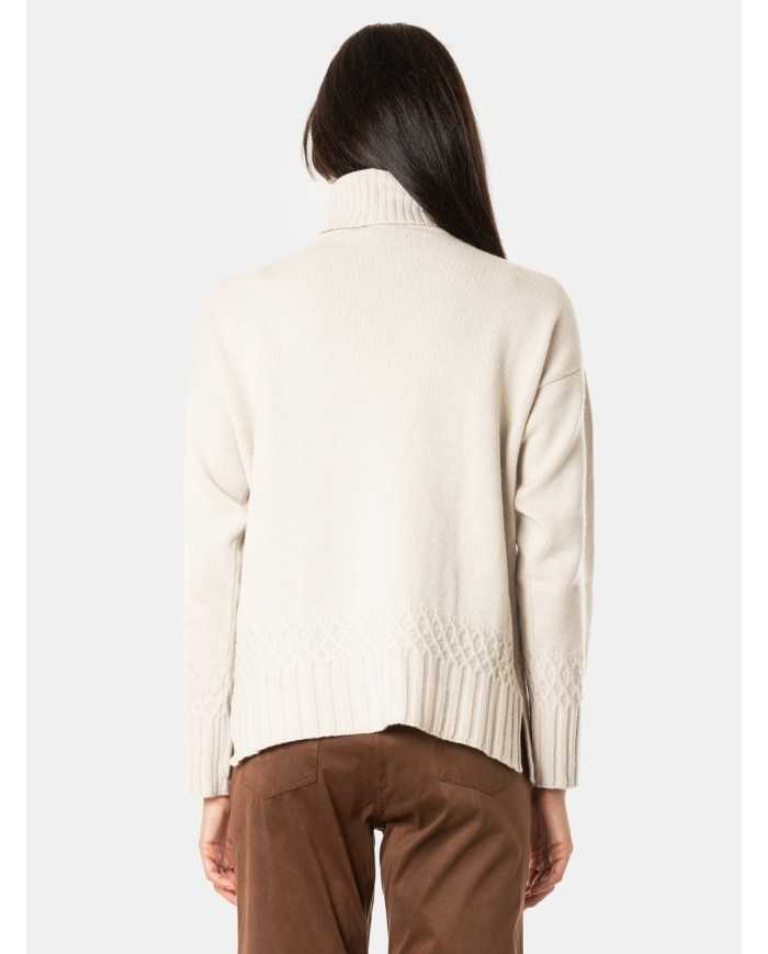 D.EXTERIOR Maglia con trecce