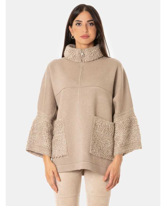 D.EXTERIOR Maglia a cappa