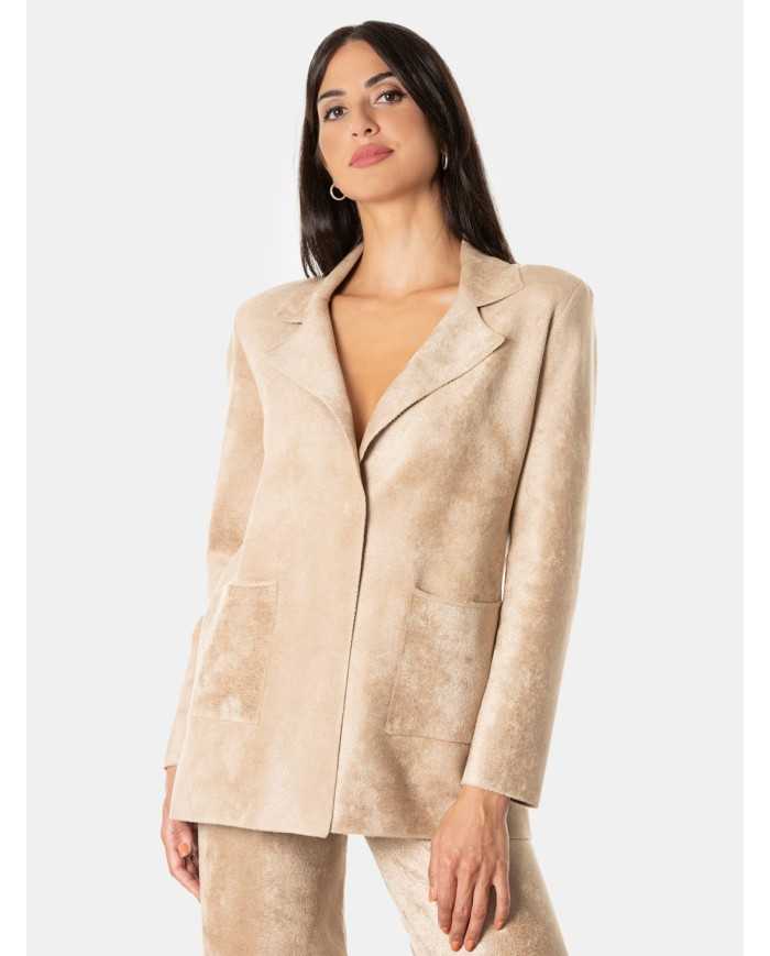 D.EXTERIOR Giacca in velluto