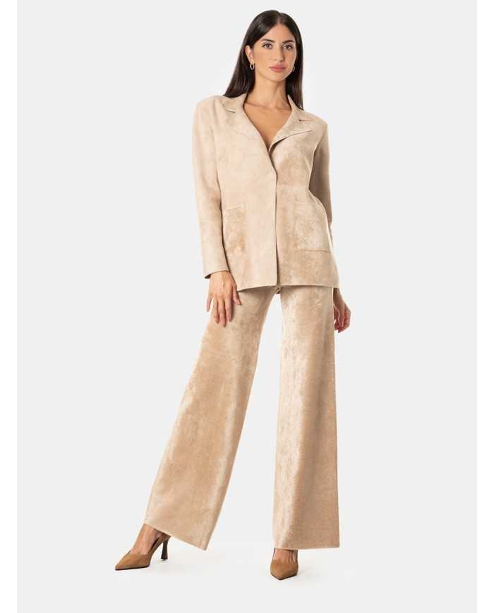 D.EXTERIOR Pantalone in velluto