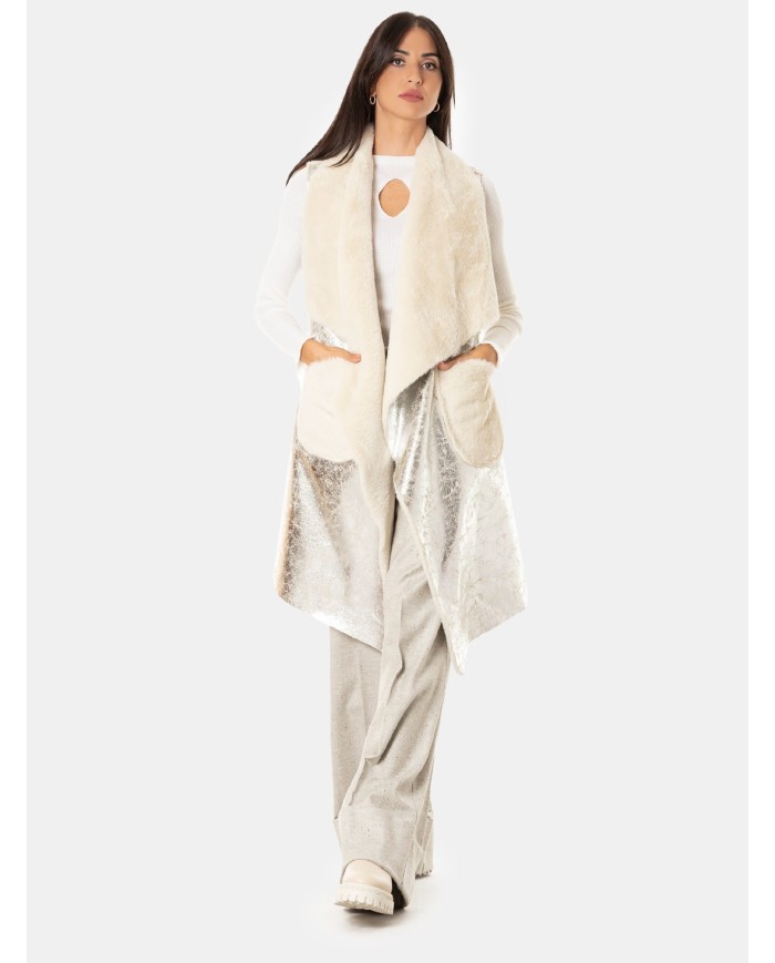 D.EXTERIOR Gilet eco montone D.EXTERIOR Gilet eco montone