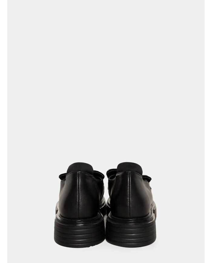 JEANNOT Mocassino nappa e cavallino