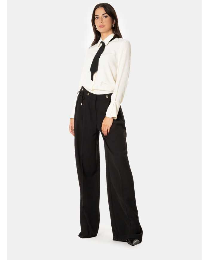 SIMONA CORSELLINI Camicia con cravattino