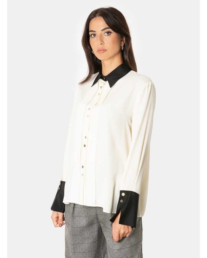 SIMONA CORSELLINI Camicia bicolore