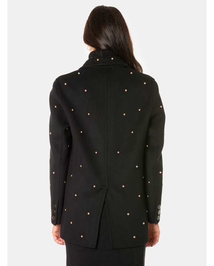 SIMONA CORSELLINI Cappotto con borchie