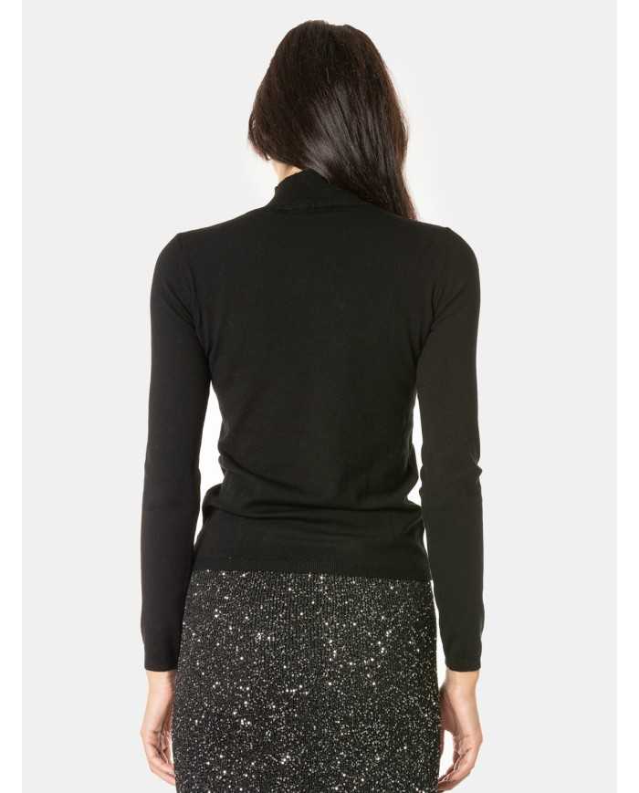 SIMONA CORSELLINI Maglia lupetto con scollo