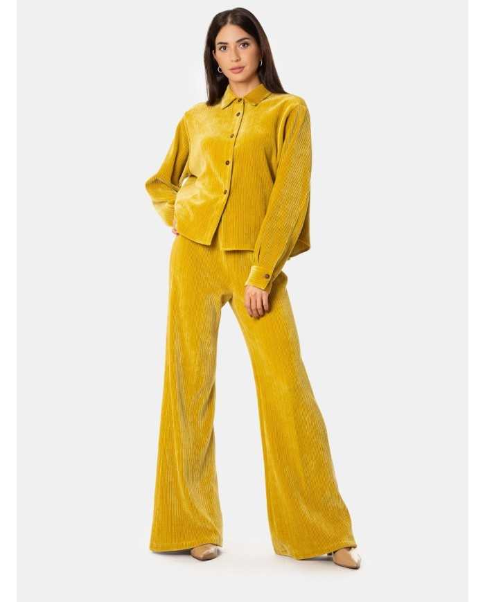 forte_forte Camicia in velluto a coste