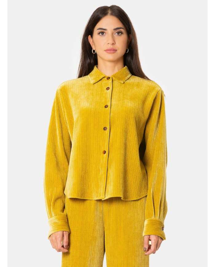 forte_forte Camicia in velluto a coste