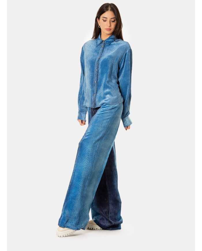 forte_forte Pantalone in velluto ampio