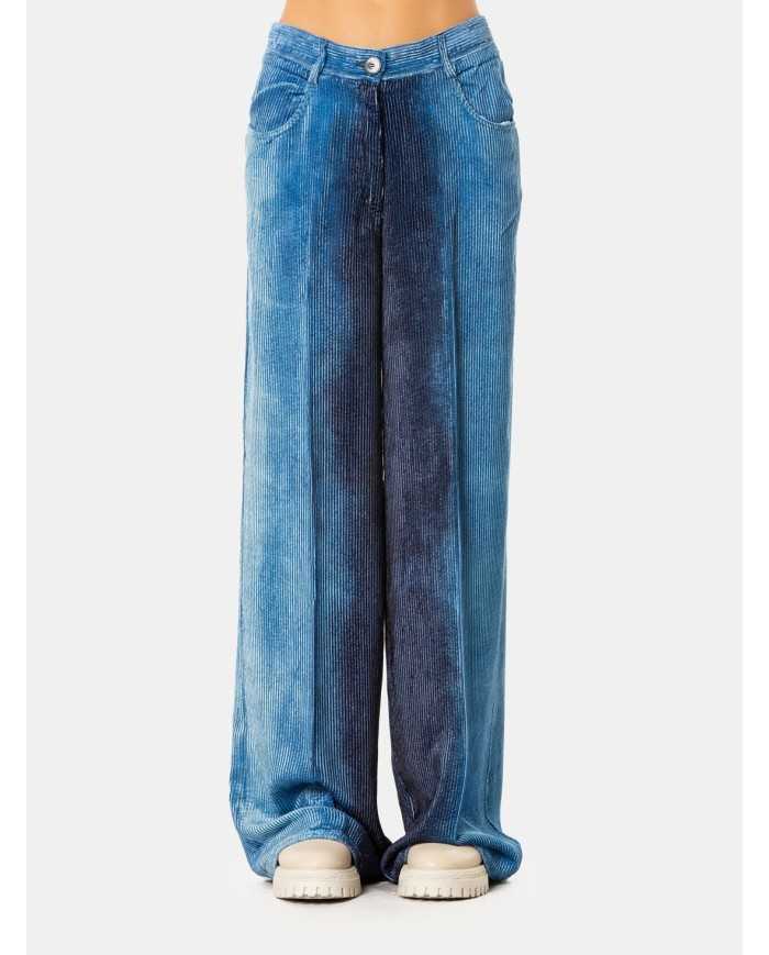 forte_forte Pantalone in velluto ampio