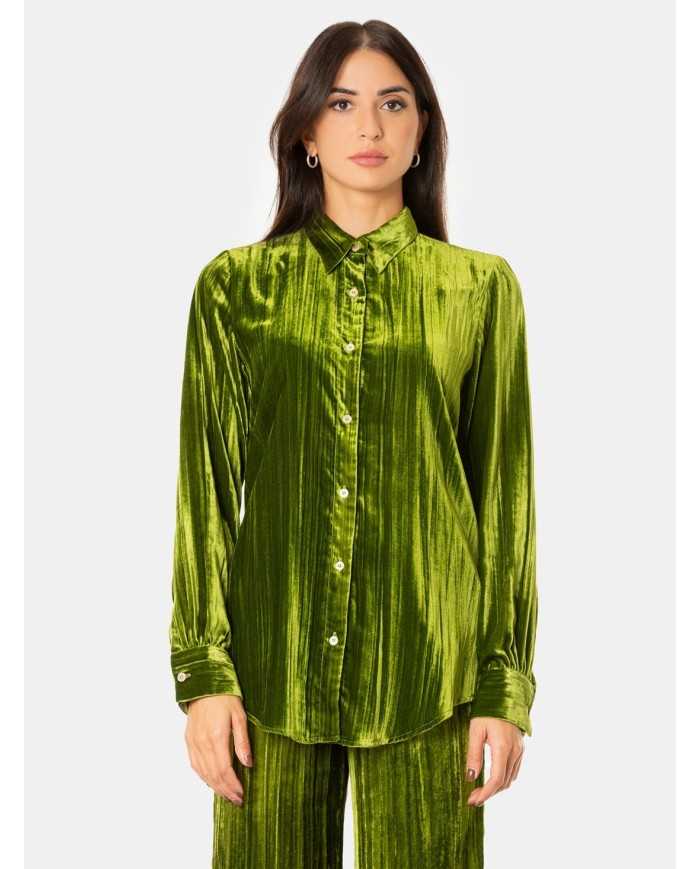 forte_forte Camicia in velluto a coste