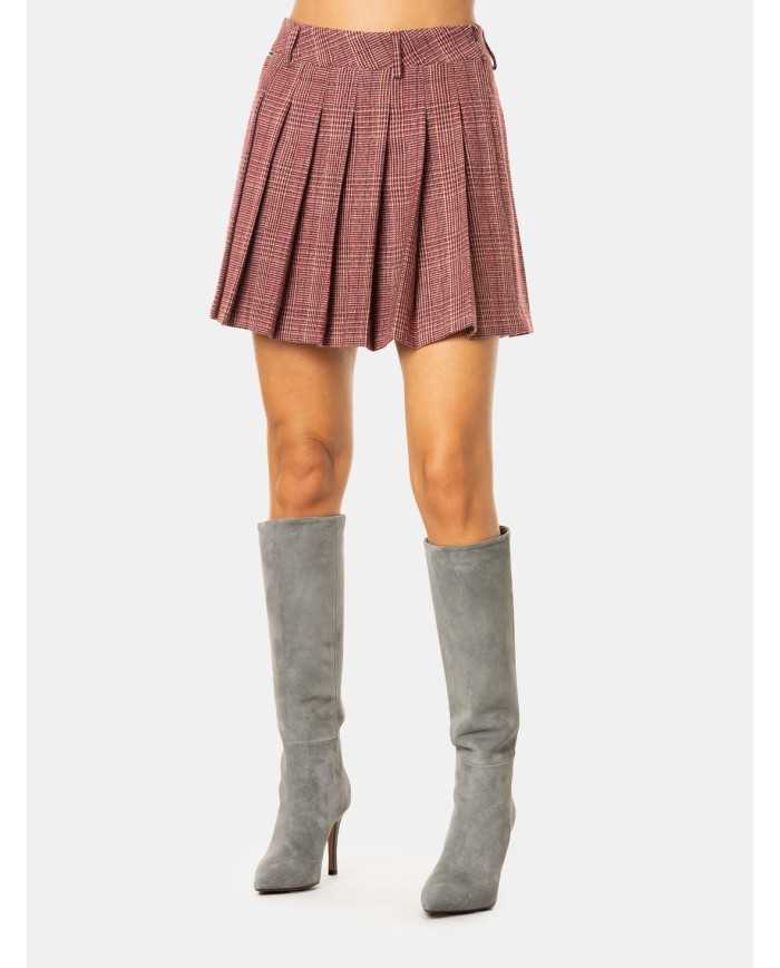 JIJIL Gonna mini in check