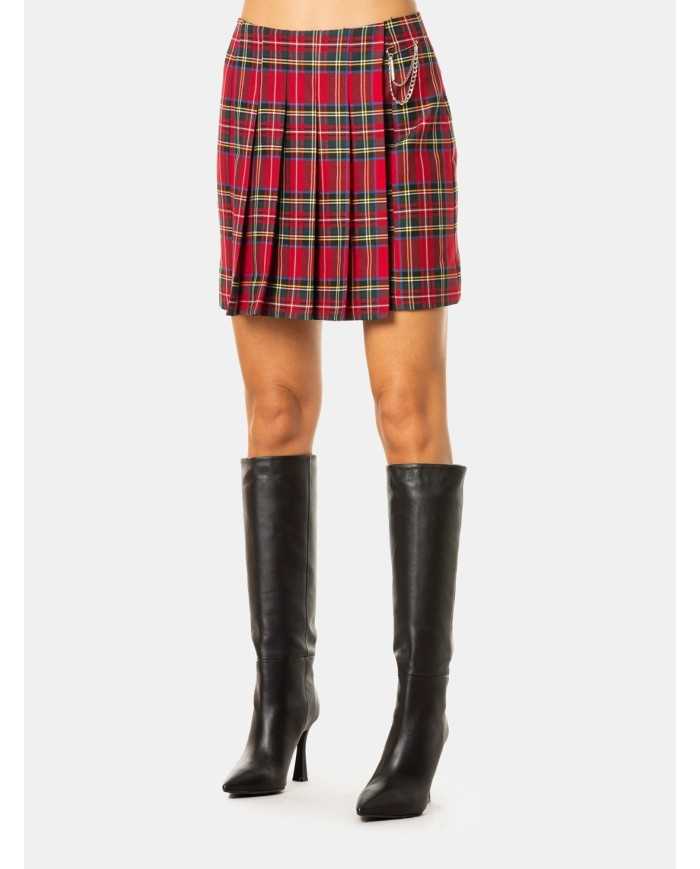 JIJIL Gonna in tartan