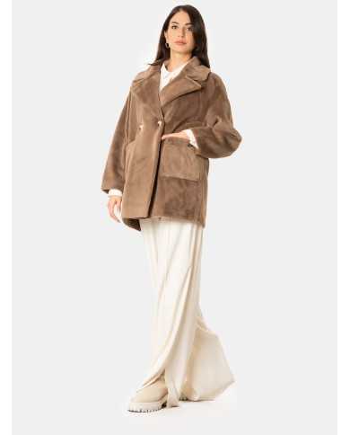 ZOE PARIS Ecopelliccia corta