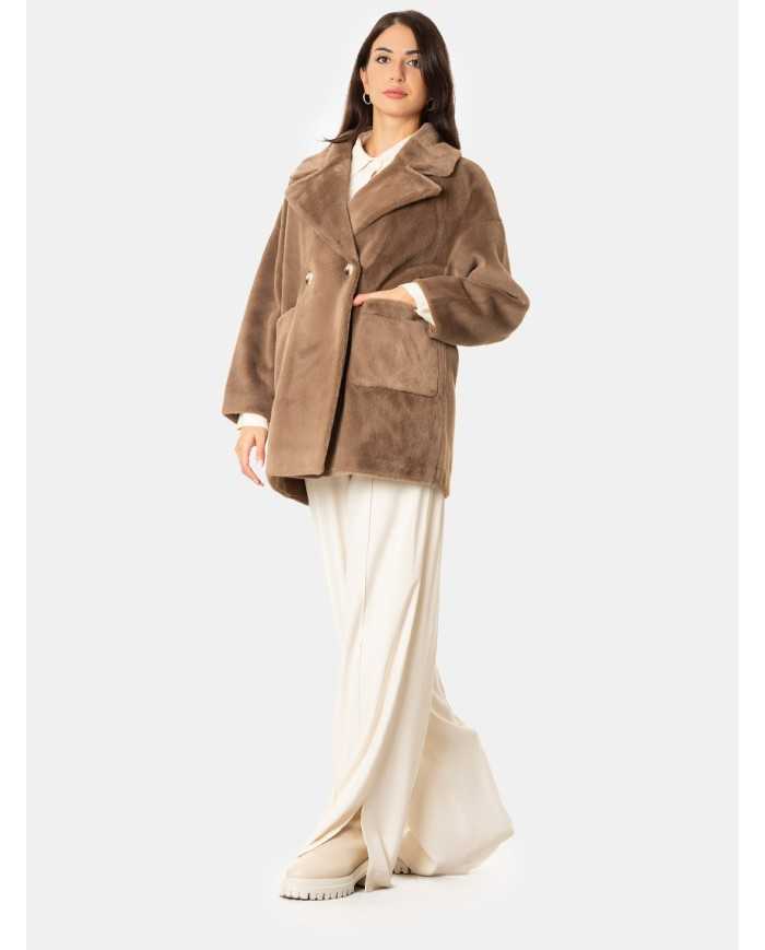 ZOE PARIS Ecopelliccia corta