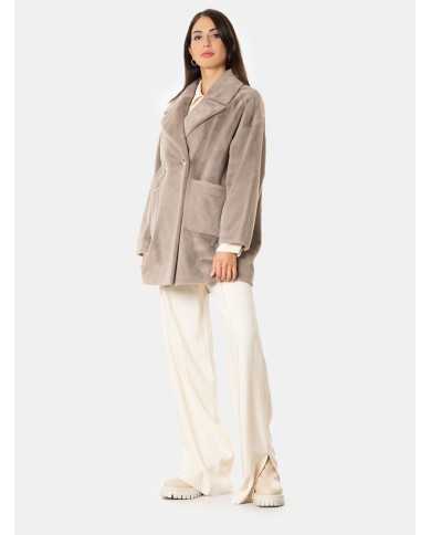 ZOE PARIS Ecopelliccia corta