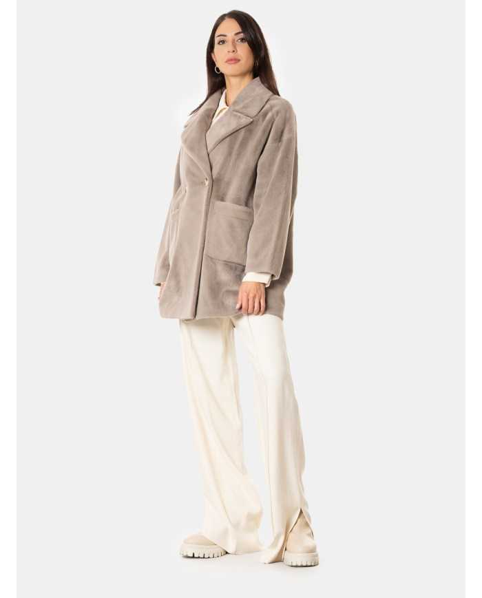 ZOE PARIS Ecopelliccia corta