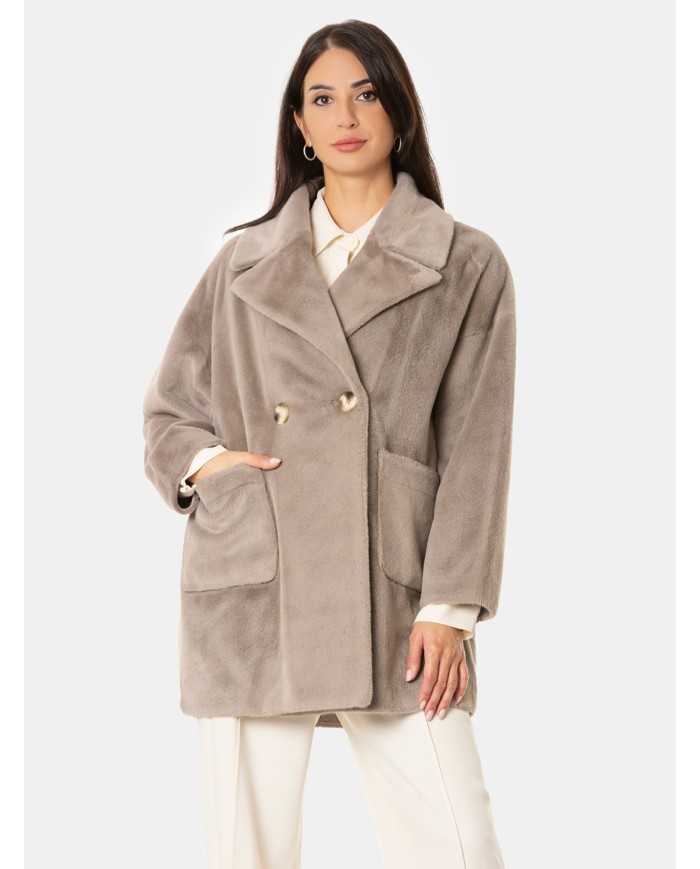 ZOE PARIS Ecopelliccia corta