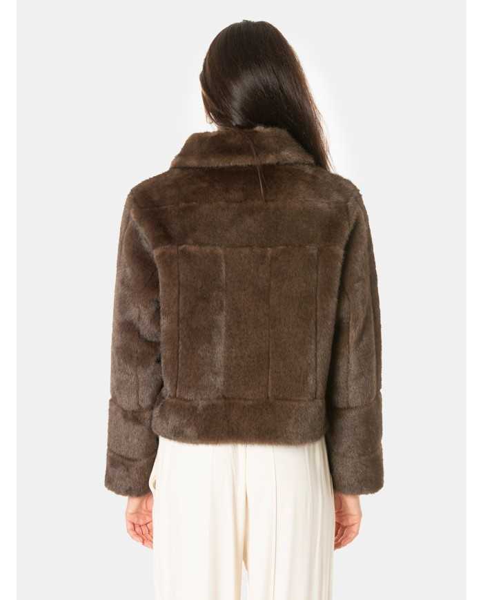 ZOE PARIS Giacca in ecopelliccia