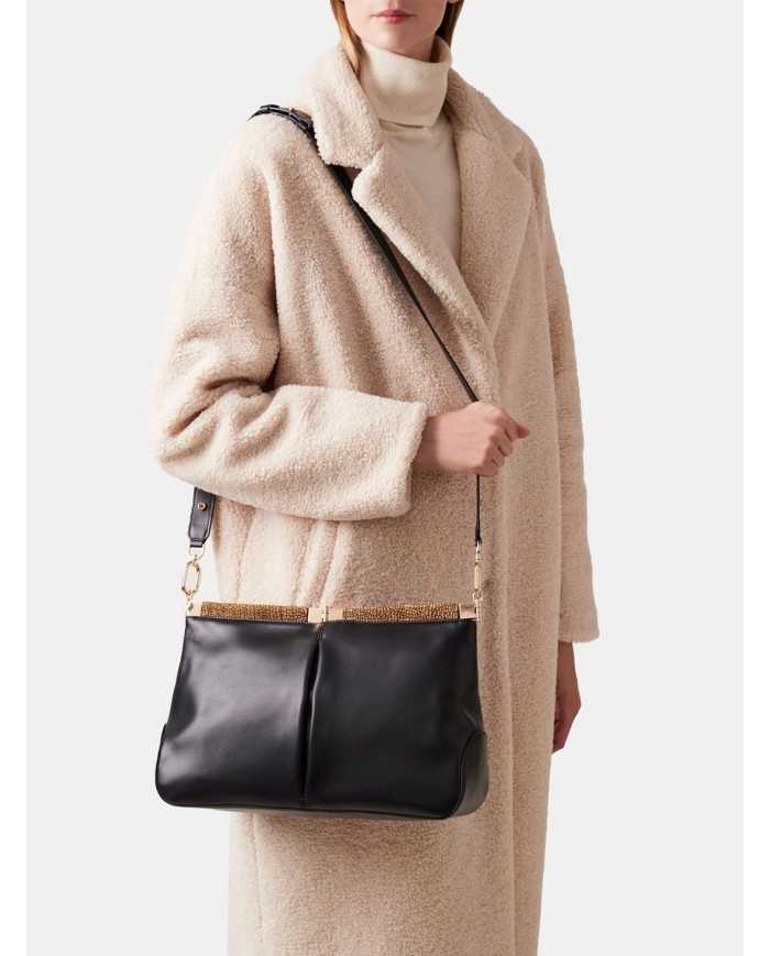 BORBONESE Borsa 5PM Tracolla Medium