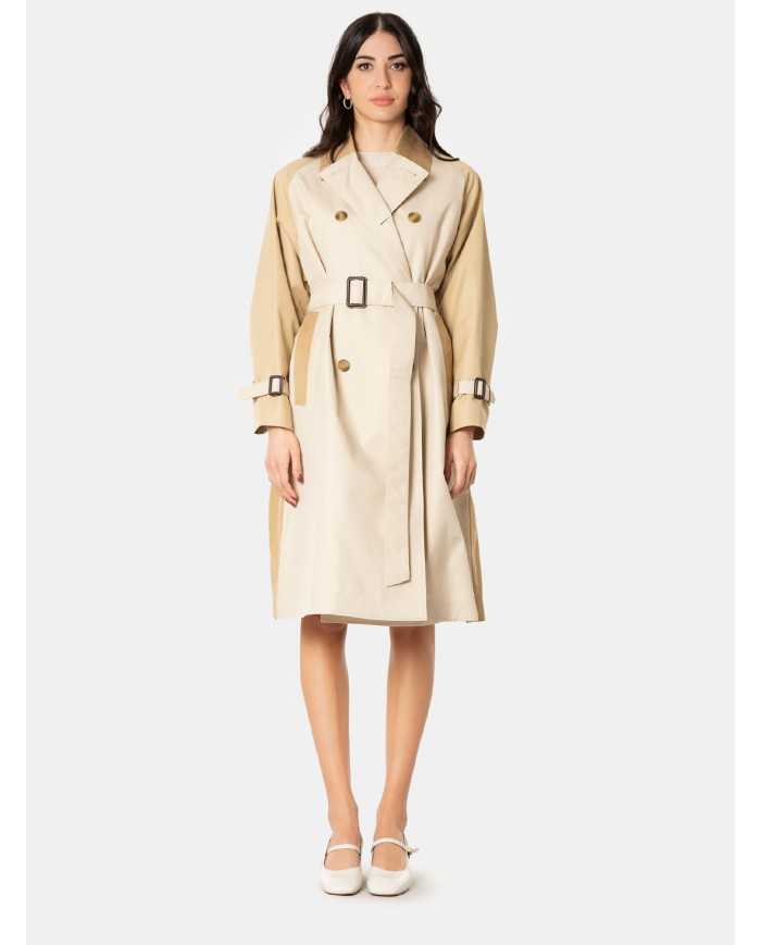 MAXMARA WEEKEND Trench bicolore