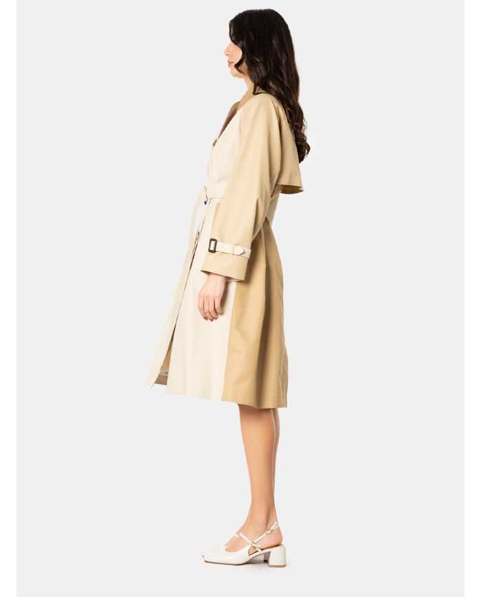 MAXMARA WEEKEND Trench bicolore