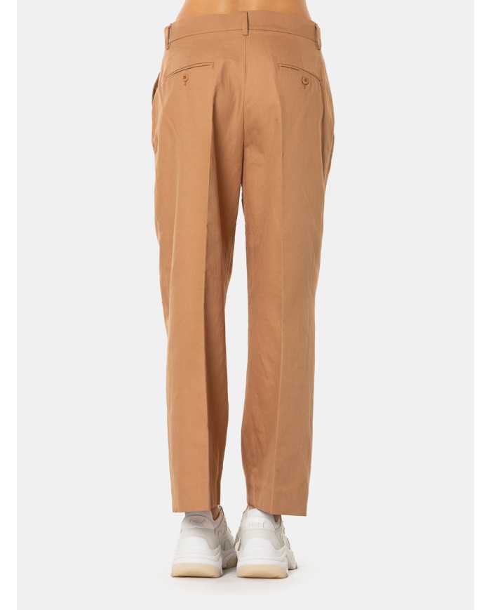 MAXMARA WEEKEND Pantalone in cotone e lino