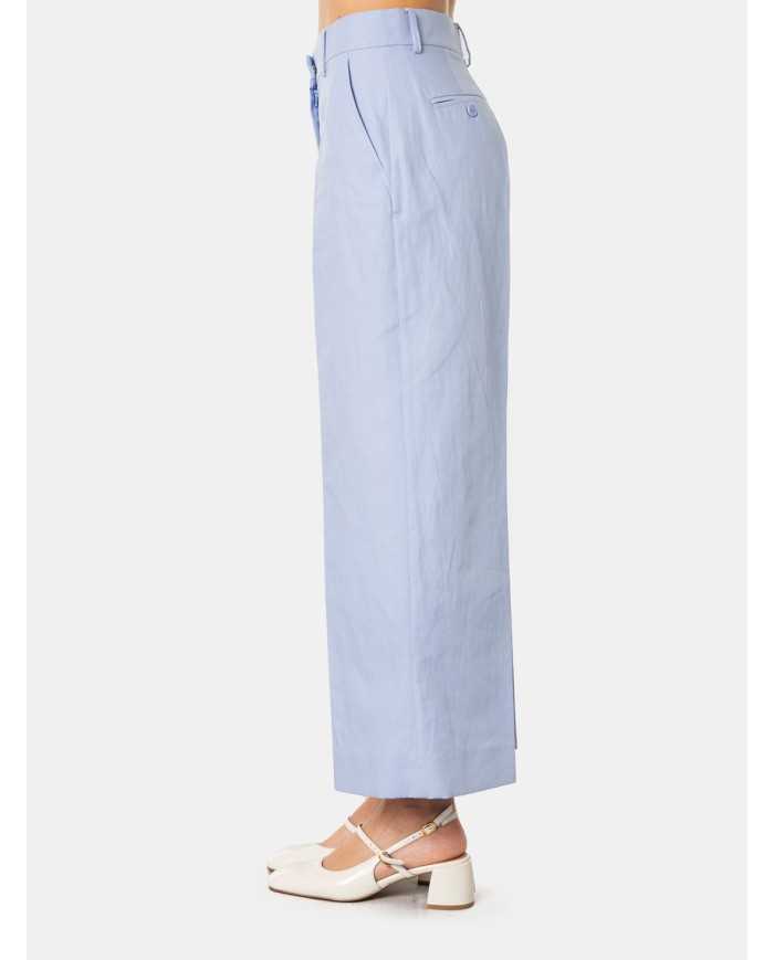 MAXMARA WEEKEND Pantalone misto cotone e lino