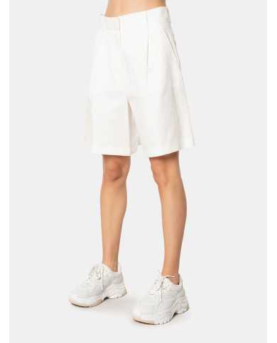 MAXMARA WEEKEND Shorts in cotone e lino