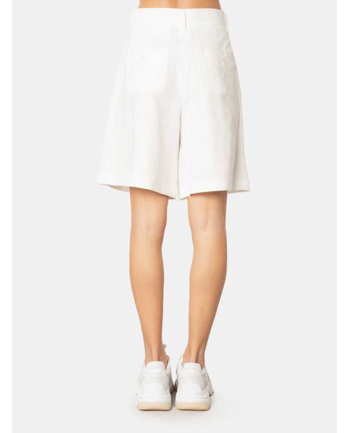 MAXMARA WEEKEND Shorts in cotone e lino