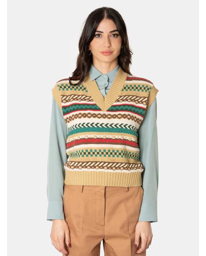 MAXMARA WEEKEND Gilet in maglia