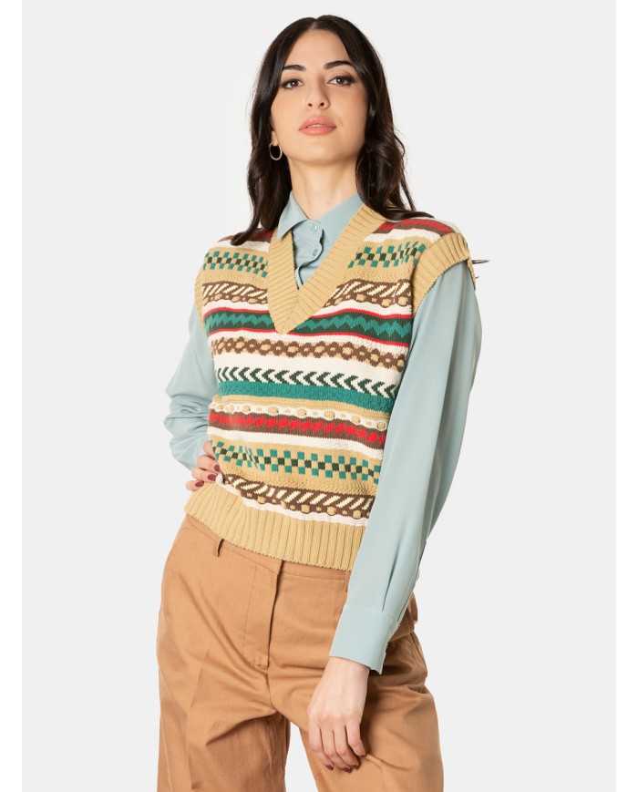 MAXMARA WEEKEND Gilet in maglia