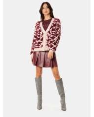 JIJIL Cardigan maculato