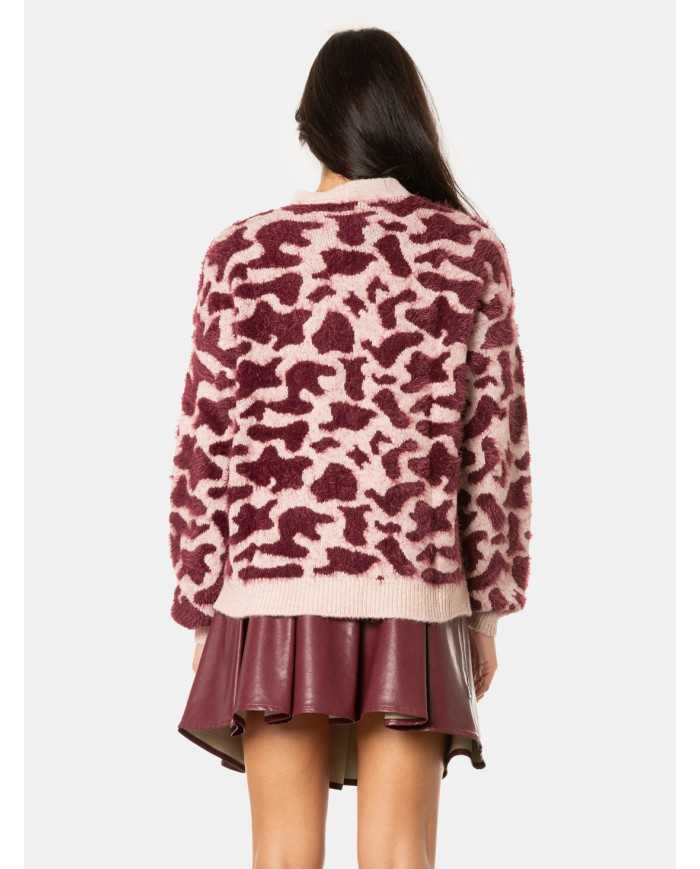 JIJIL Cardigan maculato