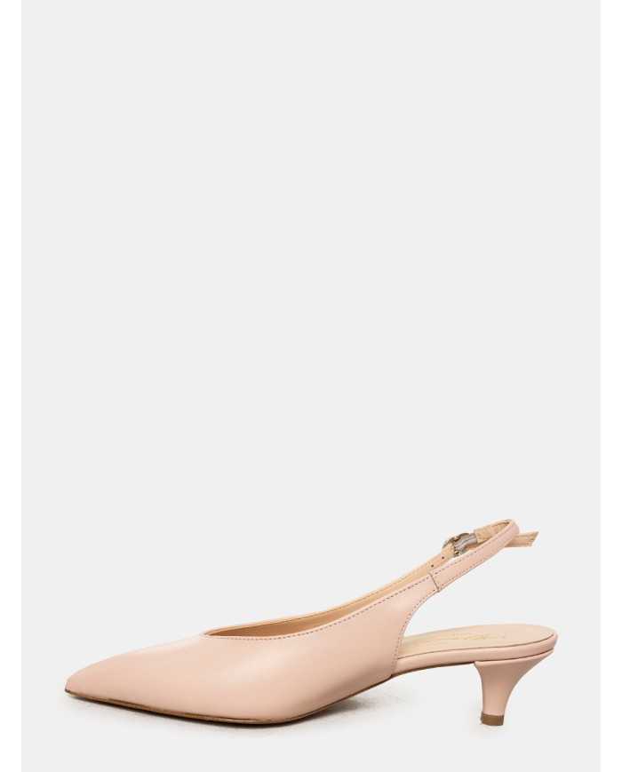 BIANCA DI' Sandalo slingback in pelle