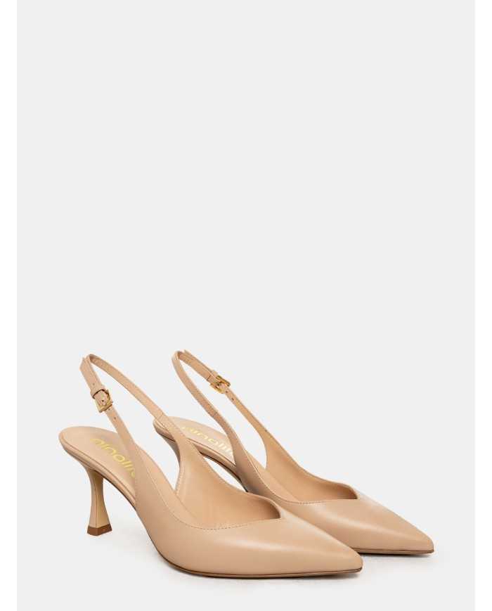 ninalilou Sandalo slingback in pelle