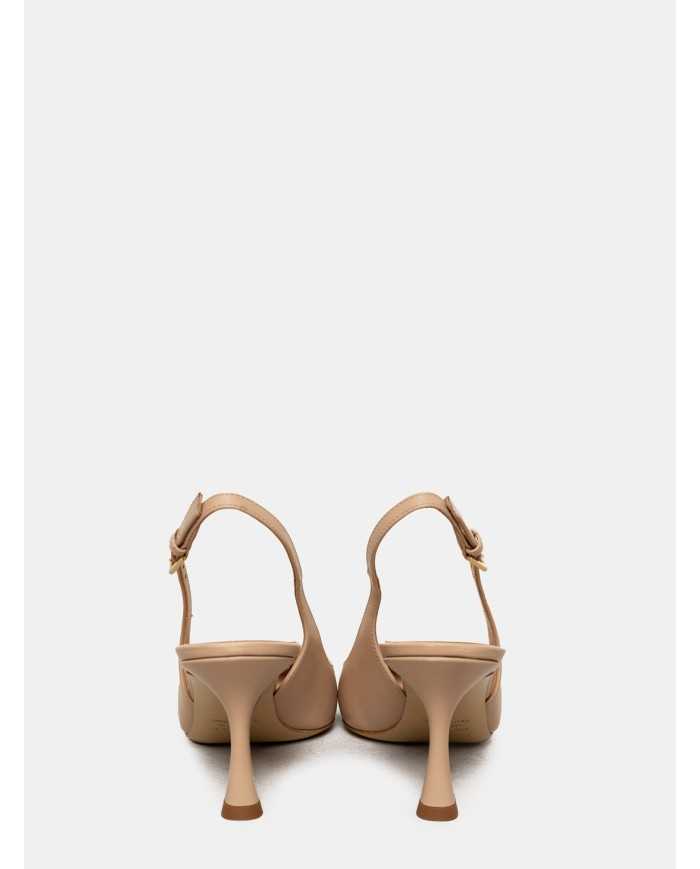 ninalilou Sandalo slingback in pelle
