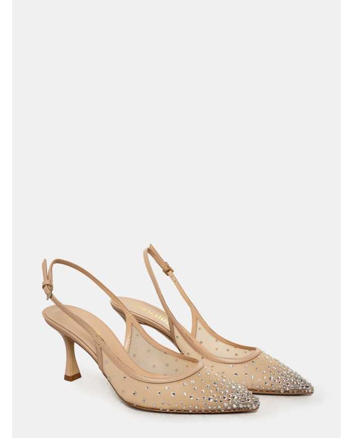 ninalilou Sandalo slingback gioiello