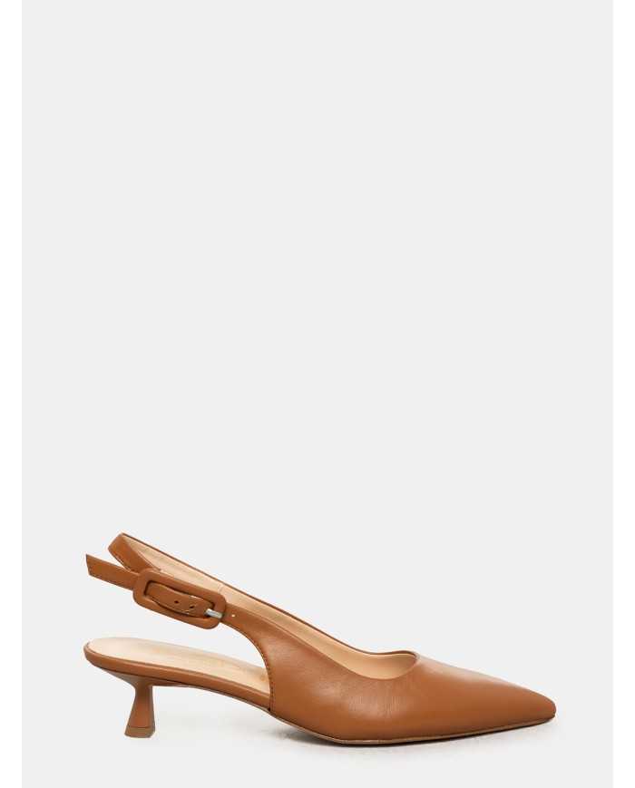 BIANCA DI' Sandalo slingback in nappa