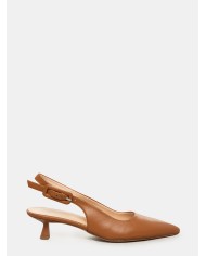 BIANCA DI' Sandalo slingback in nappa