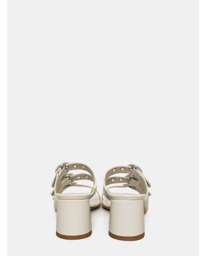 HALMANERA Sandalo sabot multifibbia